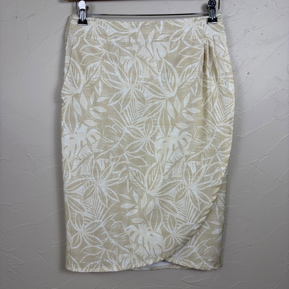 RipSkirt Hawaii Wrap Skirt Size Small Length 3 Tan Tropical Beach Vacation